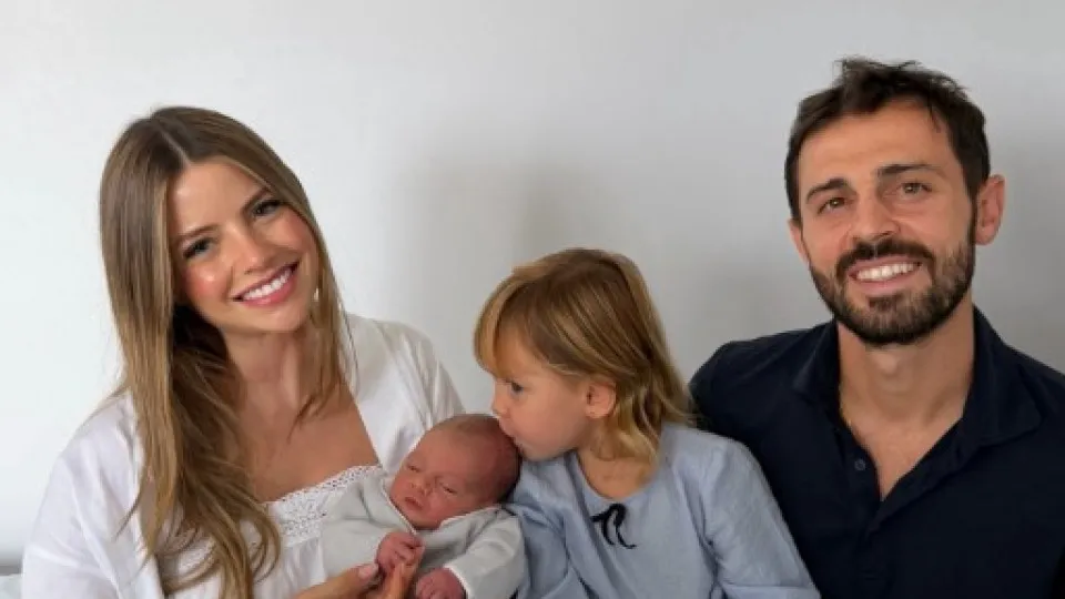 Bernardo Silva and Inês Degener Tomaz were parents for the second time: Photos