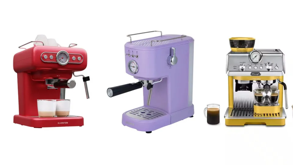 10 máquinas de café super giras para quem adora peças vintage