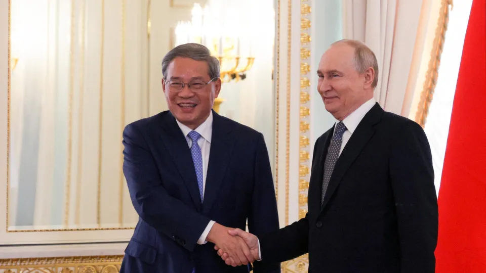 Putin recebe PM chinês após reunir-se com enviado da Casa Branca