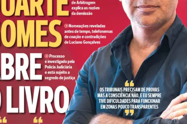 Por cá: Duarte Gomes abre o livro e febre amarela no Sporting