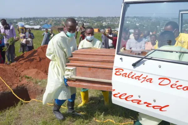 Ébola: RDCongo enfrenta segunda epidemia mais mortal da história