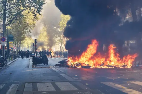 France plunged into chaos and violence during protests. What happened?